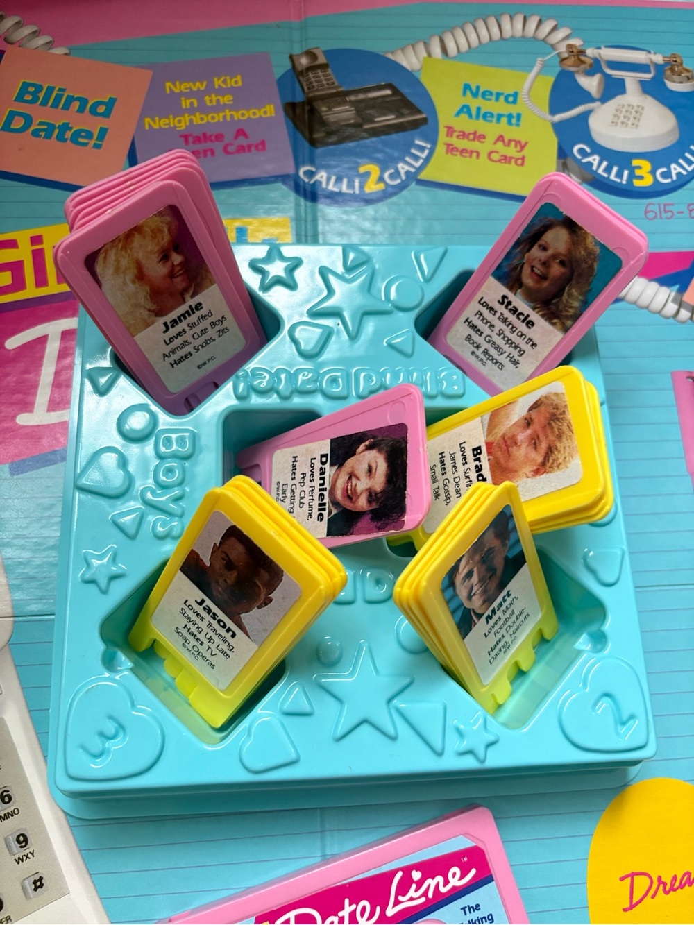 Vintage Girl Talk Dateline Board Game Complete ! - Picture 5 of 16
